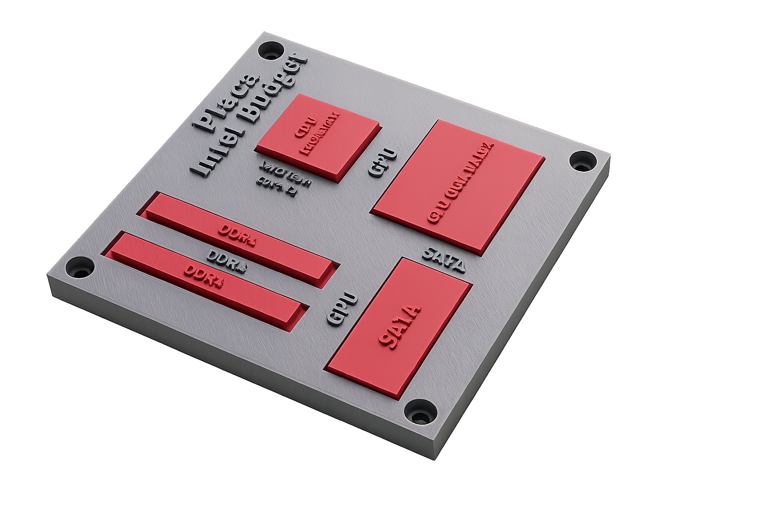 Peça 3D del joc PC MISSION BUILD